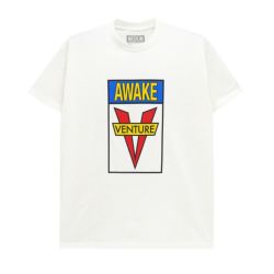 VENTURE T-SHIRT ベンチャー Tシャツ AWAKE WHITE/BLUE スケートボード スケボー 