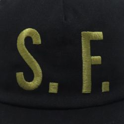 GX1000 CAP ジーエックス1000 キャップ SF SNAPBACK BLACK スケートボード スケボー 4