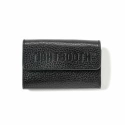  TIGHTBOOTH（TBPR）KEY CASE タイトブース キーケース LEATHER KEY CASE BLACK スケートボード スケボー 