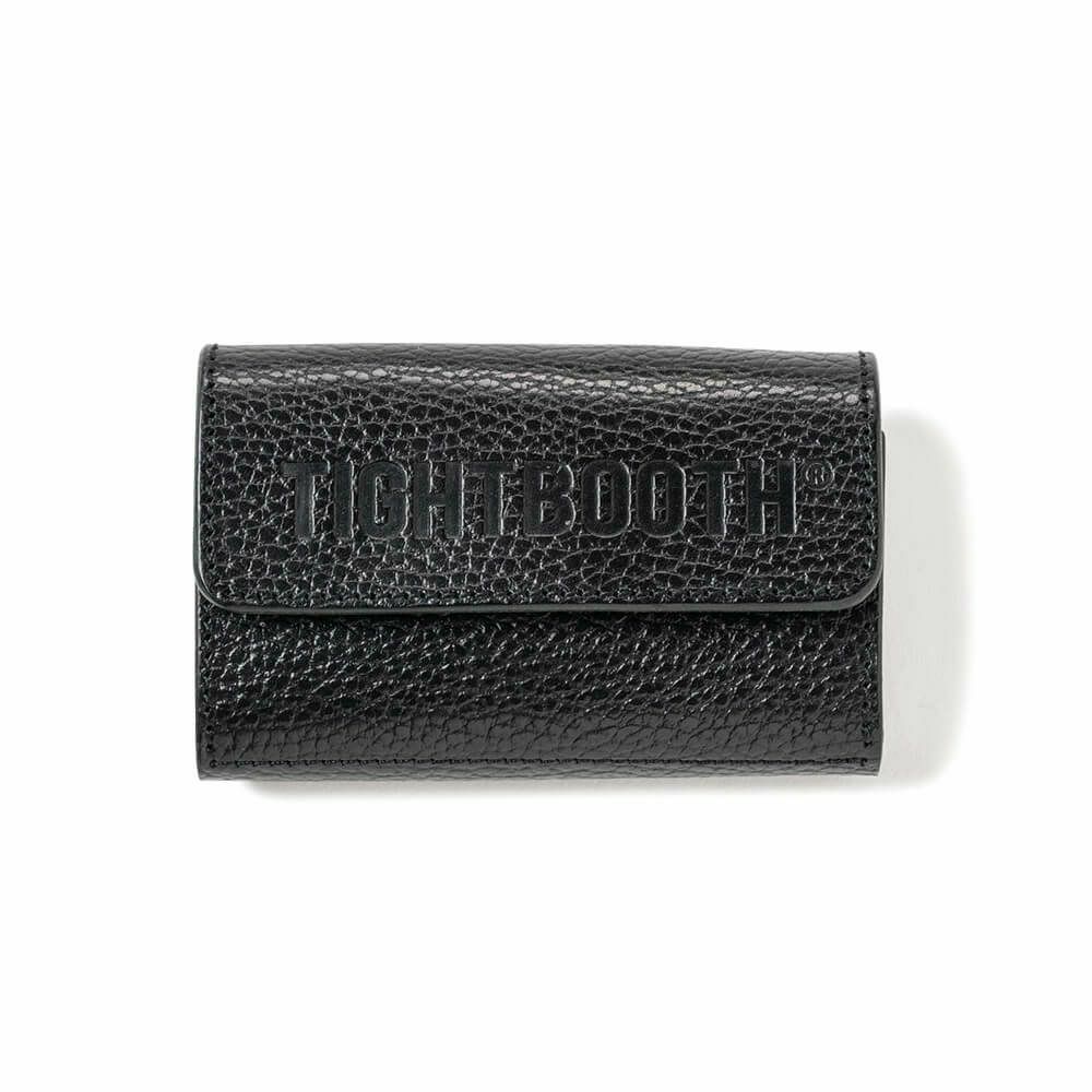  TIGHTBOOTH（TBPR）KEY CASE タイトブース キーケース LEATHER KEY CASE BLACK スケートボード スケボー 