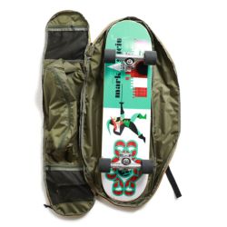 ESCAPO.TOKYO SKATE BAG エスカポ スケートボードバッグ E19-BGOL BEIGE/OLIVE スケートボード スケボー 4