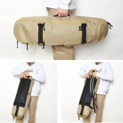 ESCAPO.TOKYO SKATE BAG エスカポ スケートボードバッグ E19-BGOL BEIGE/OLIVE スケートボード スケボー 11