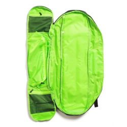 ESCAPO.TOKYO SKATE BAG エスカポ スケートボードバッグ E18-BKLG BLACK/LIGHT GREEN スケートボード スケボー 3