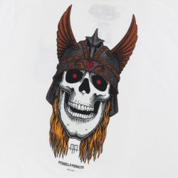 POWELL PERALTA T-SHIRT パウエルペラルタ Tシャツ ANDY ANDERSON SKULL WHITE スケートボード スケボー 3