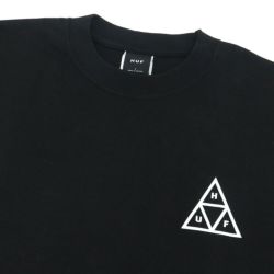 HUF LONG SLEEVE ハフ ロングスリーブTシャツ HUF SET TT BLACK スケートボード スケボー 2