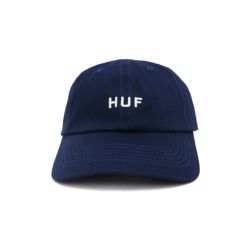 HUF CAP ハフ キャップ HUF SET OG CV 6 PANEL NAVY スケートボード スケボー 1