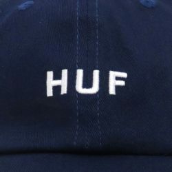 HUF CAP ハフ キャップ HUF SET OG CV 6 PANEL NAVY スケートボード スケボー 4