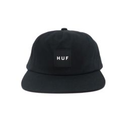 HUF CAP ハフ キャップ HUF SET BOX SNAPBACK BLACK スケートボード スケボー 1