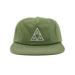 HUF CAP ハフ キャップ HUF SET TT SNAPBACK LIGHT OLIVE/WHITE スケートボード スケボー 1