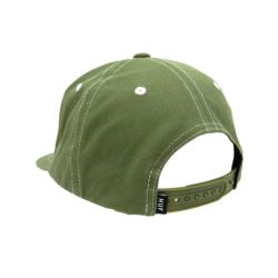 HUF CAP ハフ キャップ HUF SET TT SNAPBACK LIGHT OLIVE/WHITE スケートボード スケボー 2