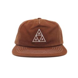 HUF CAP ハフ キャップ HUF SET TT SNAPBACK LIGHT BROWN/WHITE スケートボード スケボー 1