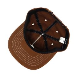 HUF CAP ハフ キャップ HUF SET TT SNAPBACK LIGHT BROWN/WHITE スケートボード スケボー 3