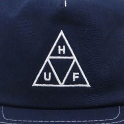 HUF CAP ハフ キャップ HUF SET TT SNAPBACK NAVY/WHITE スケートボード スケボー 4