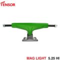 【セール】TENSOR TRUCK テンサー トラック MAG LIGHT GLOSSY 5.25 HI 緑/ガンメタル スケートボード スケボー