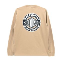  INDEPENDENT LONG SLEEVE インディペンデント ロングスリーブTシャツ BTG SUMMIT SAND スケートボード スケボー 