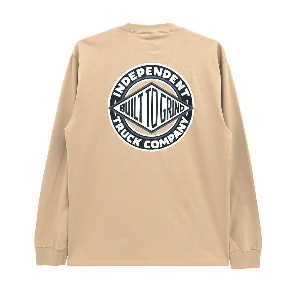  INDEPENDENT LONG SLEEVE インディペンデント ロングスリーブTシャツ BTG SUMMIT SAND スケートボード スケボー 