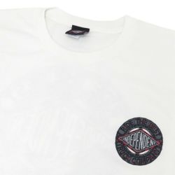  INDEPENDENT LONG SLEEVE インディペンデント ロングスリーブTシャツ MAKO TILE SUMMIT WHITE スケートボード スケボー 2