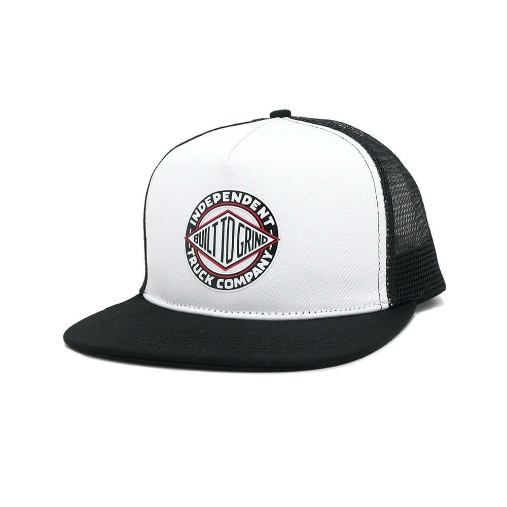 INDEPENDENT MESHCAP インディペンデント メッシュキャップ BTG SUMMIT TRUCKER WHITE/BLACK スケートボード スケボー 