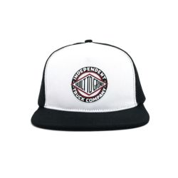 INDEPENDENT MESHCAP インディペンデント メッシュキャップ BTG SUMMIT TRUCKER WHITE/BLACK スケートボード スケボー 1