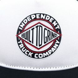 INDEPENDENT MESHCAP インディペンデント メッシュキャップ BTG SUMMIT TRUCKER WHITE/BLACK スケートボード スケボー 4