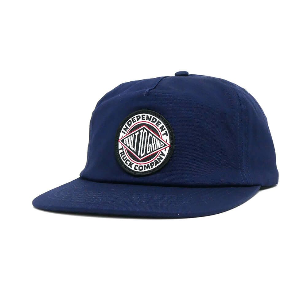  INDEPENDENT CAP インディペンデント キャップ BTG SUMMIT SNAPBACK NAVY スケートボード スケボー 