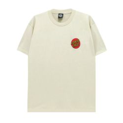 SANTA CRUZ T-SHIRT サンタクルーズ Tシャツ MEEK SLASHER CREAM スケートボード スケボー 1