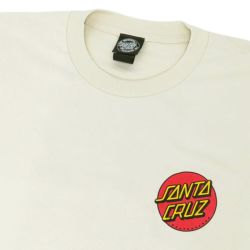 SANTA CRUZ T-SHIRT サンタクルーズ Tシャツ MEEK SLASHER CREAM スケートボード スケボー 2