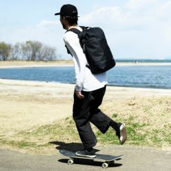 VAGA BACKPACK バガ バックパック リュック WEDGE 2G BLACK スケートボード スケボー 10