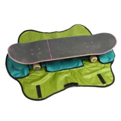 VAGA SKATE BAG バガ スケートボードバッグ AMOEBA BLACK スケートボード スケボー　7