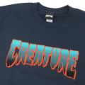 CREATURE T-SHIRT クリーチャー Tシャツ LOGO NAVY/TEAL スケートボード スケボー 1