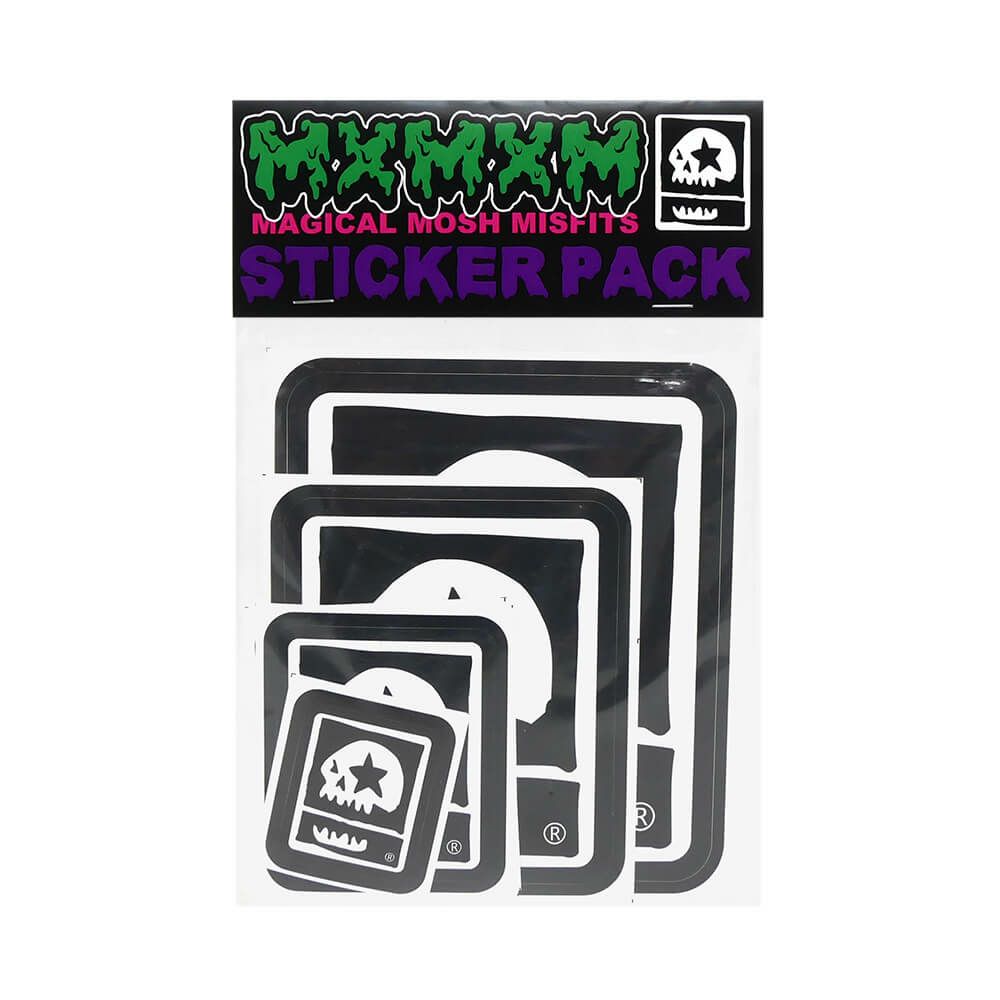 MAGICAL MOSH MISFITS STICKER PACK マジカルモッシュミスフィッツ ステッカーパック MxMxM STICKER PACK（7枚入り） スケートボード スケボー