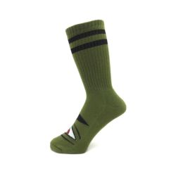  TOY MACHINE SOCKS トイマシーン ソックス 靴下 SECT EYE ARMY GREEN スケートボード スケボー 1