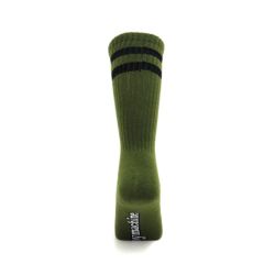  TOY MACHINE SOCKS トイマシーン ソックス 靴下 SECT EYE ARMY GREEN スケートボード スケボー 2