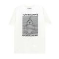 TOY MACHINE T-SHIRT トイマシーン Tシャツ TOY DIVISION WHITE/BLACK スケートボード スケボー 