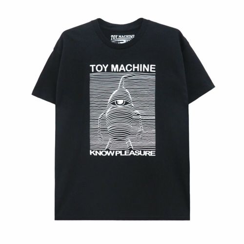  TOY MACHINE T-SHIRT トイマシーン Tシャツ TOY DIVISION BLACK スケートボード スケボー 