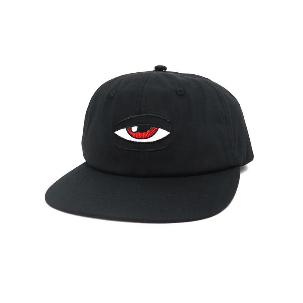 TOY MACHINE CAP トイマシーン キャップ SECT EYE SNAPBACK BLACK スケートボード スケボー 