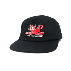  TOY MACHINE CAP トイマシーン キャップ TOONS DEVI SNAPBACK BLACK スケートボード スケボー 