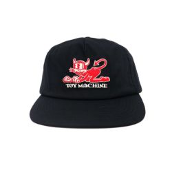  TOY MACHINE CAP トイマシーン キャップ TOONS DEVI SNAPBACK BLACK スケートボード スケボー 1