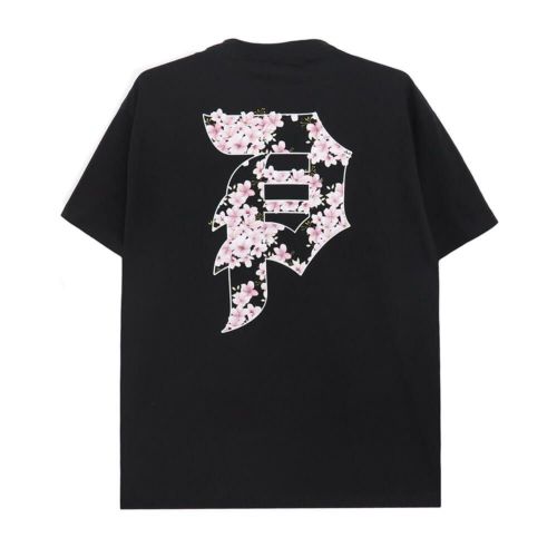 PRIMITIVE T-SHIRT プリミティブ Tシャツ SAKURA BLACK スケートボード スケボー 