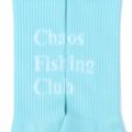 CHAOS FISHING CLUB SOCKS カオスフィッシングクラブ ソックス 靴下 1 PACK LOGO ICE GREEN スケートボード スケボー 4