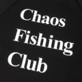 CHAOS FISHING CLUB LONG SLEEVE カオスフィッシングクラブ ロングスリーブTシャツ LOGO RAGLAN BLACK スケートボード スケボー 3