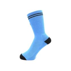 SPITFIRE SOCKS スピットファイヤー ソックス 靴下 BIGHEAD LIGHT BLUE/BLACK スケートボード スケボー 1