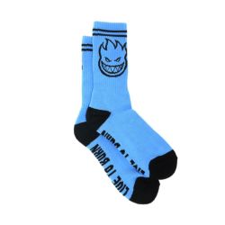 SPITFIRE SOCKS スピットファイヤー ソックス 靴下 BIGHEAD LIGHT BLUE/BLACK スケートボード スケボー 3