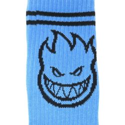 SPITFIRE SOCKS スピットファイヤー ソックス 靴下 BIGHEAD LIGHT BLUE/BLACK スケートボード スケボー 4