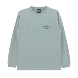 CALIFORNIA STREET LONG SLEEVE カリフォルニアストリート ロングスリーブTシャツ HUNTING by ESOW SMOKEY GREEN スケートボード スケボー 1