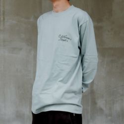 CALIFORNIA STREET LONG SLEEVE カリフォルニアストリート ロングスリーブTシャツ HUNTING by ESOW SMOKEY GREEN スケートボード スケボー 4