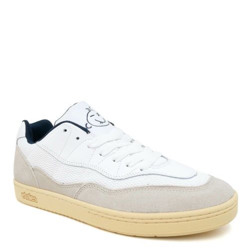 ETNIES SHOES エトニーズ シューズ スニーカー SNAKE WHITE/NAVY スケートボード スケボー