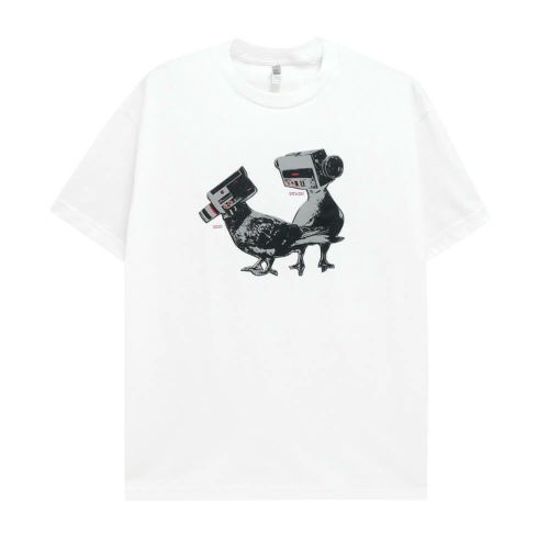  ANTIHERO T-SHIRT アンチヒーロー Tシャツ PIGEONS WHITE スケートボード スケボー 