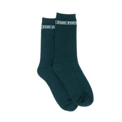 PASS~PORT SOCKS パスポート ソックス 靴下 HI SOCKS DARK GREEN スケートボード スケボー 3