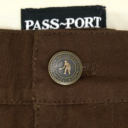 PASS~PORT PANTS パスポート パンツ ジーンズ LEAGUES CLUB R41 BROWN スケートボード スケボー 2